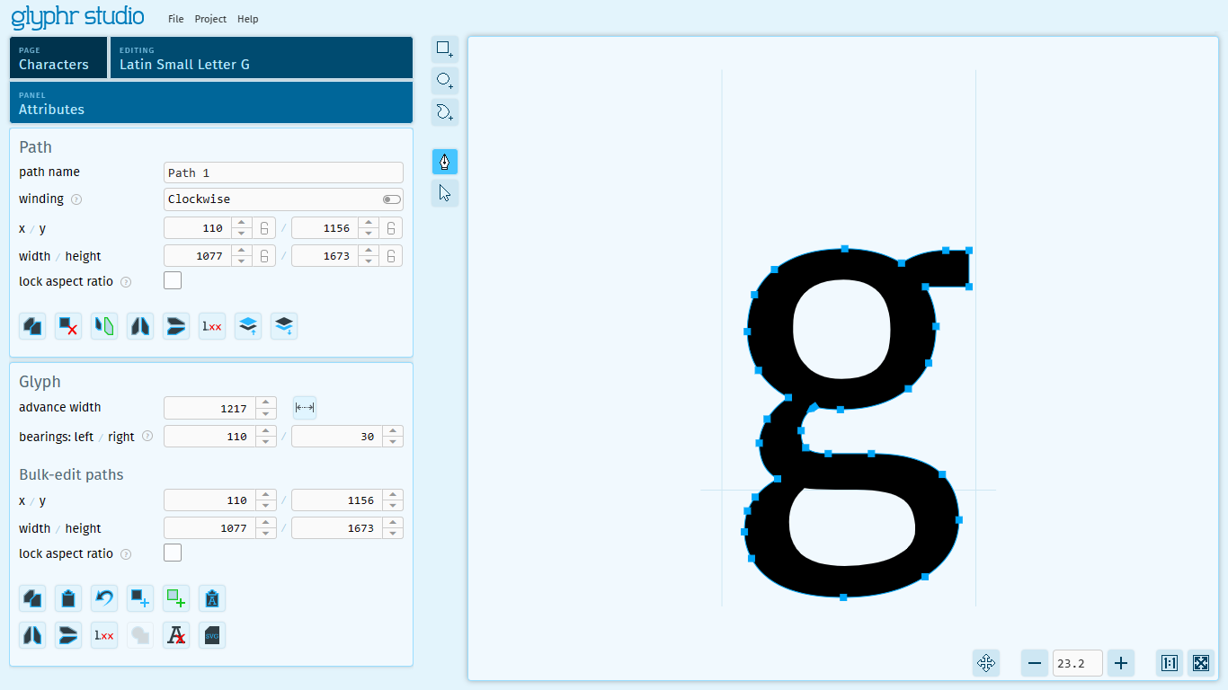 Editor page
